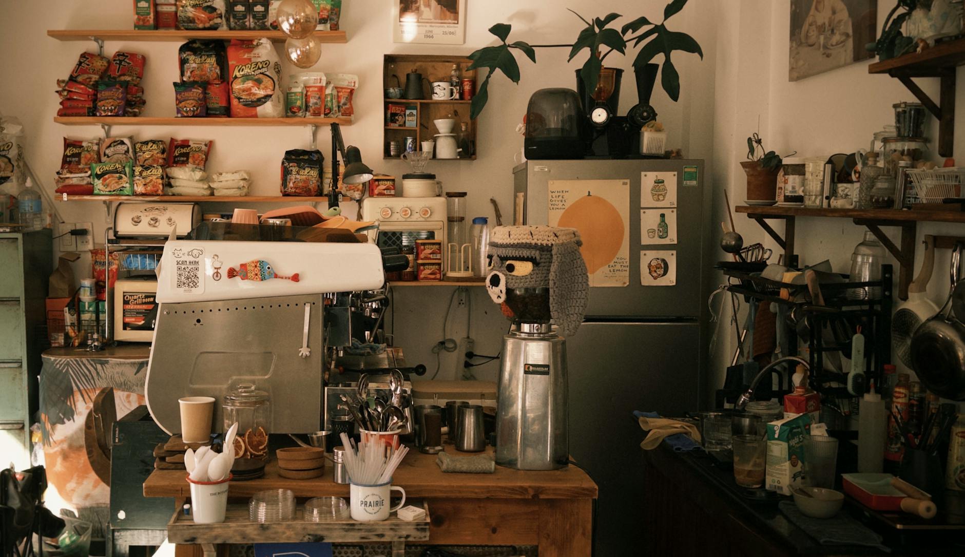 Café und Tasting-Bar